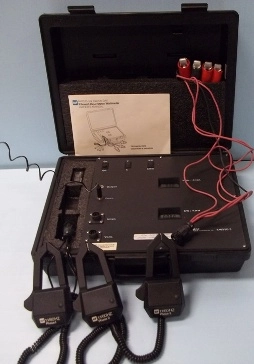 TIF INSTRUMENTS INC KILOWATT HOUR METER MODEL: KW220-3 INCLUDES: 1) TIF 1:1 / 60HZ PH 1 CLAMP SE