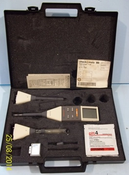 CORNING CHECK MATE 90 WATER TESTING KIT WITH THE FOLLOWING PROBES 1) PH : 130214, CAT NO 473619 1