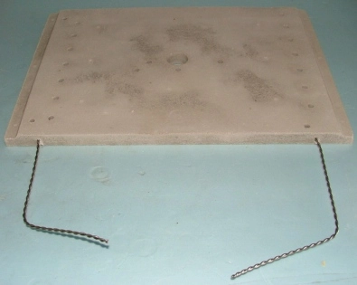 HEATER PLATE B/T ITEM NO EL408X5 PURCHASE ORDER NO CHELSEY (13 7/8 X 10 X 1/2 )