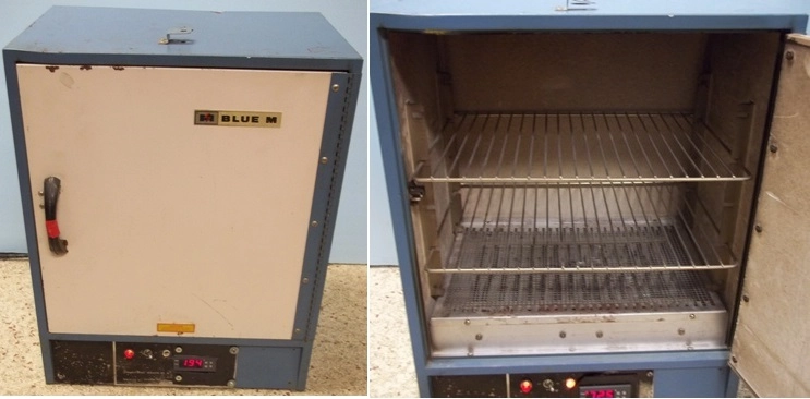 BLUE M CONVECTION OVEN MODEL: SW-17TA : S4-1279, 120VAC, 1PH, 50/60HZ, OVEN DESIGNED FOR 40 DEG C T