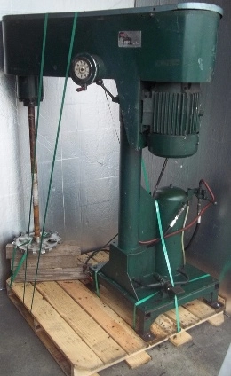 SCHOLD DISPERSER : S20955 5, BASE MEASURES 24 &frac14;" X 24 &frac14;" HEIGHT WHEN DOWN 64", OVER ALL HEIGHT 110" 