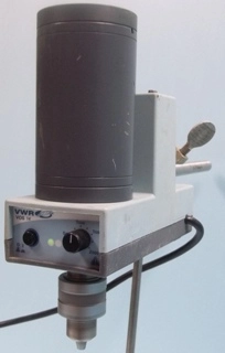 VWR VOS 14 OVER HEAD RING STAND STIRRER / MIXER, MODEL: VOS 14 S41, VOLTS 100-120, HERTZ: 50/60 WATT