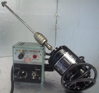 GKHELLER CORP LABORATORY LAB STAND OVERHEAD STIRRER GT21-18 1/40 HP MOTOR, : 14448 VARIABLE SPEE