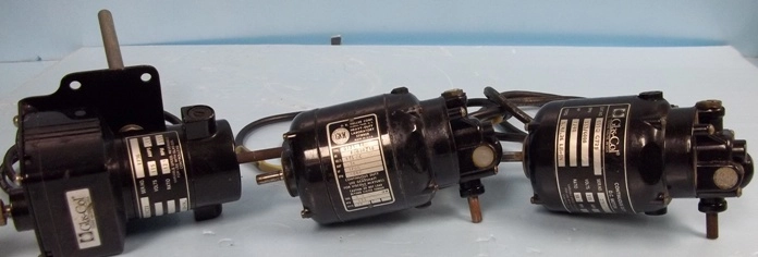 GLAS-COL STIRRER MOTORS (DC) CAT NO: 099D GT21 099B GT31MCZ2 GT-21-185 NO: 1736, 279117, F0898210 1