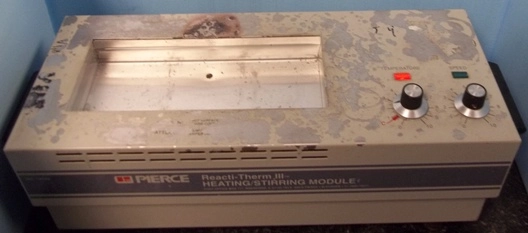 PIERCE REACTI-THERM III HEATING STIRRING MODULE MODEL: 18935, : 585951027208, 120V, 50/60HZ