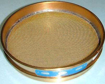 VWR SCIENTIFIC USA STANDARD TESTING SIEVE NO 20, OPENING MICROMETER 850, OPENING IN INCHES 0033