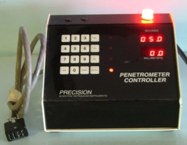 PRECISION SCIENTIFIC PETROLEUM INSTRUMENTS PENETROMETER CONTROLLER CAT# 73500 DATE CODE BF-9 DIGITAL