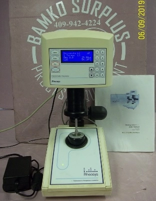 RHEOSYS MERLIN II PROGRAMMABLE VISCOMETER 12 VDC, 17 A, PART NO 110020091 MODEL: MII20/12/2 :2112 