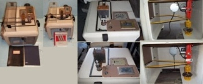 SATEC SONNTAG FATIGUE MACHINE MODEL: SF-2U WITH ANALOG CYCLE COUNTER FOR FLEXURAL TESTING PER ASTM D