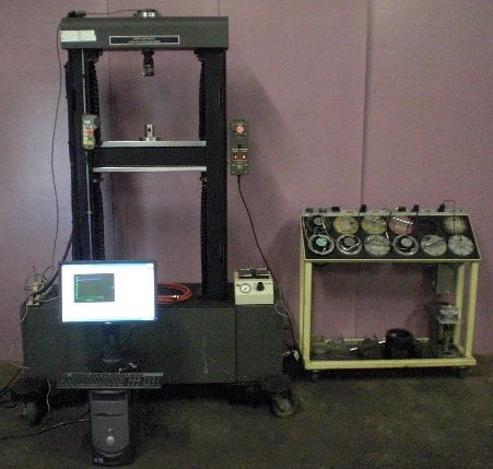 INSTRU-MET/SINTECH COMPUTER CONTROLLED TESTER, INSTRU-MET CORPORATION UNION, FOR TENSILE, TENSION, A