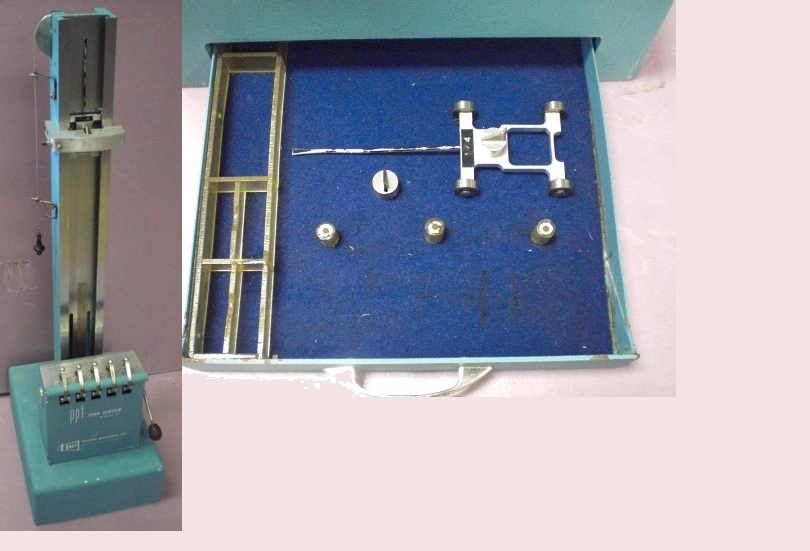 TMI TESTING MACHINES INC MODEL 83-05-00 PPT "PUNCTURE PROPAGATION TEAR" TESTER, : A636 THE PPT TES