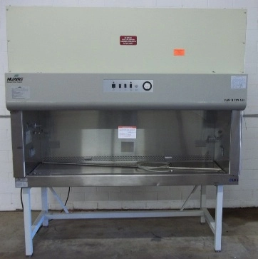 NUAIRE LABGARD ES ENERGY SAVER CLASS II, TYPE A2 LAMINAR FLOW BIOLOGICAL SAFETY CABINET MODEL: NU-4