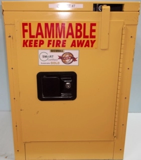 SECURALL / A&amp;A SHEET METAL PRODUCTS INC, SAFETY STORAGE CABINET FOR FLAMMABLE LIQUIDS, CABINET N