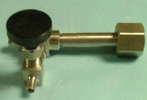 VARIAN GAS CHROMATOGRAPH PART, AIR / GAS VALVE STAINLESS STEEL