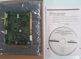 NATIONAL INSTRUMENTS NI PCI-GPIB WITH NI-4882, NO: HC7921820, NO: 778032-01, NO: 183617K-01, ON BOA