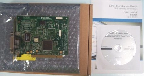 NATIONAL INSTRUMENTS NI PCI-GPIB WITH NI-4882, NO: HC7921820, NO: 778032-01, NO: 183617K-01, ON BOA