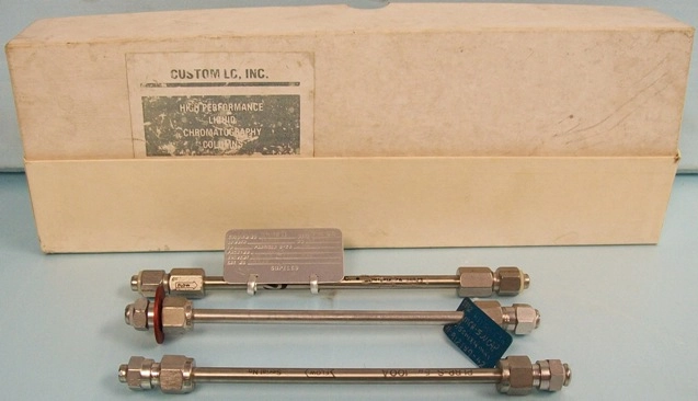 LIQUID CHROMATOGRAPH COLUMNS CONSISTING OF: 1) MICRO PAK, 5892, MCH-5WCAP 15CM X 4MM, 03-912159-42, 