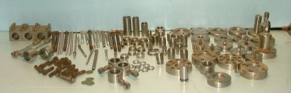 LOT OF JACKETING APPARATUS PARTS