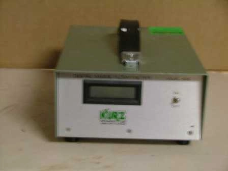 KYRZ DIGITAL MASS FLOW METER MODEL: 525-8, : MF 2409