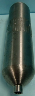 WHITEY SAMPLE CYLINDER 2250 ML PRESSURE BOMB DOT-3A1800 304L-HDF8-2250