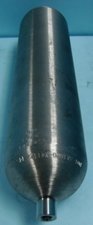 SWAGELOK SAMPLE CYLINDER 2250 ML PRESSURE BOMB DOT-3A1800 304L-HDF4-2250