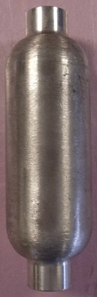  WHITEY 75 CC, SAMPLE CYLINDERS 3E 1800, 304L-HDF4, 75 CC WITH NO VALVES 