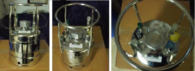 CERTIFIED ALLOY PRODUCTS, PRESSURE VESSEL, 70912 - 032, MIN TEMP: - 20 DEG F @ 135 PSI FOUR INL