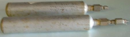 SAMPLE CYLINDER CTC-DOT- 3 E 1800 M 9001 6-92 F2 (12") CC 