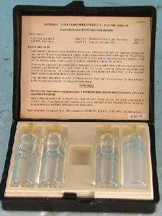 HACH OPTIONAL LATEX STANDARDIZATION KIT CAT NO 20848-00 (USED WITH MODEL: 18900 RATIO TURBIDIMETER