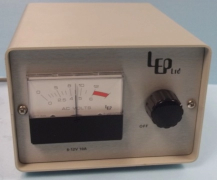 LEP VARIABLE VOLTAGE SUPPLY : 9900191, : 132018, DESCRIPT: PS 6-12V, 100W, 120V, 60HZ, 150W INPUT, 6