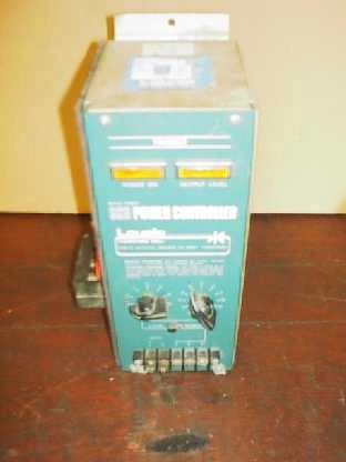 LOYOLA SCR POWER CONTROLLER, MODEL LPAC-J-120-1, PN-09-1740, 53701 