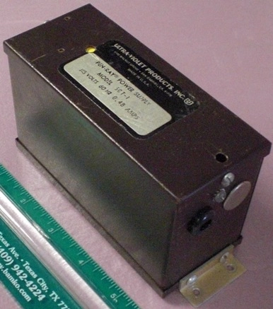 ULTRA VIOLET PRODUCTS INC, PEN-RAY POWER SUPPLY, MODEL: SCT-1, 115 VOLTS, 60HZ, 048 AMPS PHOTO