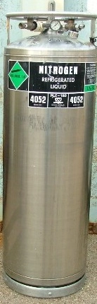 CRYOGENIC SERVICES, INC PLC-180 CSI SUPER TANK 4052 CUBIC FEET # UN-1977 WITH PRESSURE BUILDING VAL