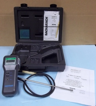 BACHARACH ELECTRONIC GAS ANALYZER MODEL: OXOR II, : 19-7050 : BS1005 1 HAND HELD PORTABLE OXYGEN ANA