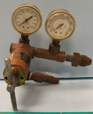 AIRCO PRESSURE GAUGE SET, REGULATOR NITROGEN, 580, 8061135, 42530 GCA-580