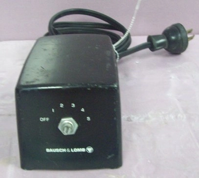 BAUSCH &amp; LOMB POWER SUPPLY, C/N: 31-33-69, PRIMARY: 120 V, 50/60 HZ, 30 WATTS, SECONDARY: 1225 