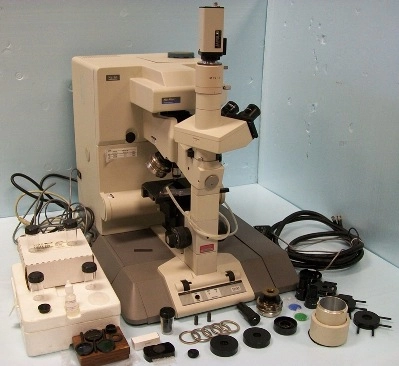 NICOLET NIC-PLAN IR MICROSCOPE MODEL:0049-005 NO: 668 POWER MAX 204W 50-60HZ AC VOLTAGE -100V/120V/