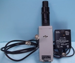 MICROSCOPE VIDEO CAMERA NO: CM-730 Y/C DC 12V FUSE: 15A : NO390103 B WITH RG-59/U COAXIAL CABLE 