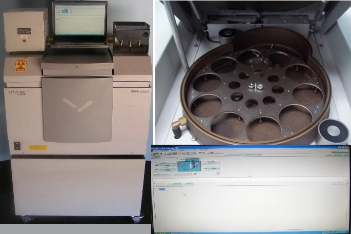 PANALYTICAL VENUS 200 MINILAB X-RAY SPECTROMETER MADE IN THE NETHERLANDS FOR ASTM D2622-98 AND ASTM 