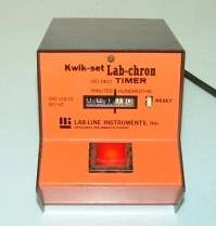 LAB LINE INSTRUMENTS KWIK-SET LAB CHRON TIMER NO 1407