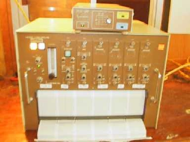 BIOMEDICAL ENGINEERING + ELECTRONICS 12448 MODEL 1156 6 CHANNEL RECORDER, UROLAB LIFE TECH INC 2123