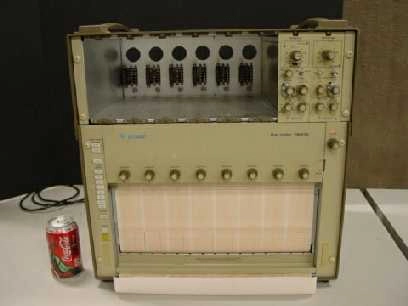 Goulds 6-Channel Chart Recorder, 2800 S, Model #2800S/2108-8890-00 Powers-up and appears to be in g