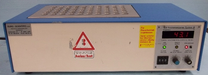 EURO-SCIENTIFIC LABO THERM S, HEATING BLOCK WITH FIXED BUILT IN 60 SAMPLE HOLDER TCS TEMPERATURE CO