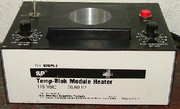 AMERICAN SCIENTIFIC PRODUCTS CAT NO H2025-1, TEMP-BLOK MODULE HEATER 115V, 50/60Hz, MODEL H2025-1, 