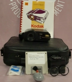 KODAK DIGITAL CAMERA 40 : EKD54502782, 75V=20A, SERVICE CODE: 2971 INCLUDES: 1) KODAK DIGITAL CAME