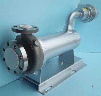 NIKKISO CO LTD JAPAN STAINLESS STEEL NON-SEAL PUMP SGM SERIES HEAT PROOF, NON-COOLED WITH THERMAL 