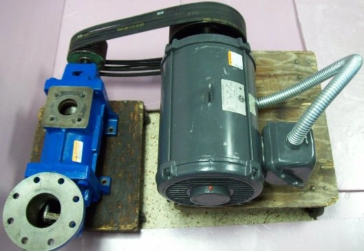 IMO HYDRAULIC PUMP AND US MOTOR, PUMP = COLFAX FLUID HANDLING IMO PUMP, PART NO 3215 / 150, TYPE: