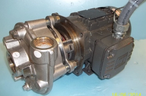 MTH CENTRIFUGAL PUMP MODEL: C4CDSS, : 101-137J41-1, DRIVER = 190-460V 50/60HZ, 2845-3410 RPM, 1-1/2"