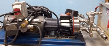 HYDRA-CELL PUMP MODEL: D10SLSESNEMD, : 103226, WITH HAZARDOUS LOCATION MOTOR NO S AE 972712, CLASS