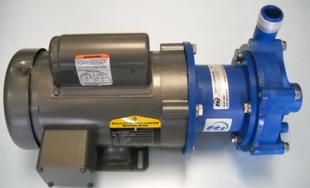 FINISH THOMPSON, INC CENTRIFUGAL PUMP DB9P, : 88322ALL, M/N: 9B9P, imp DIA 418WITH BALDOR MOTOR 